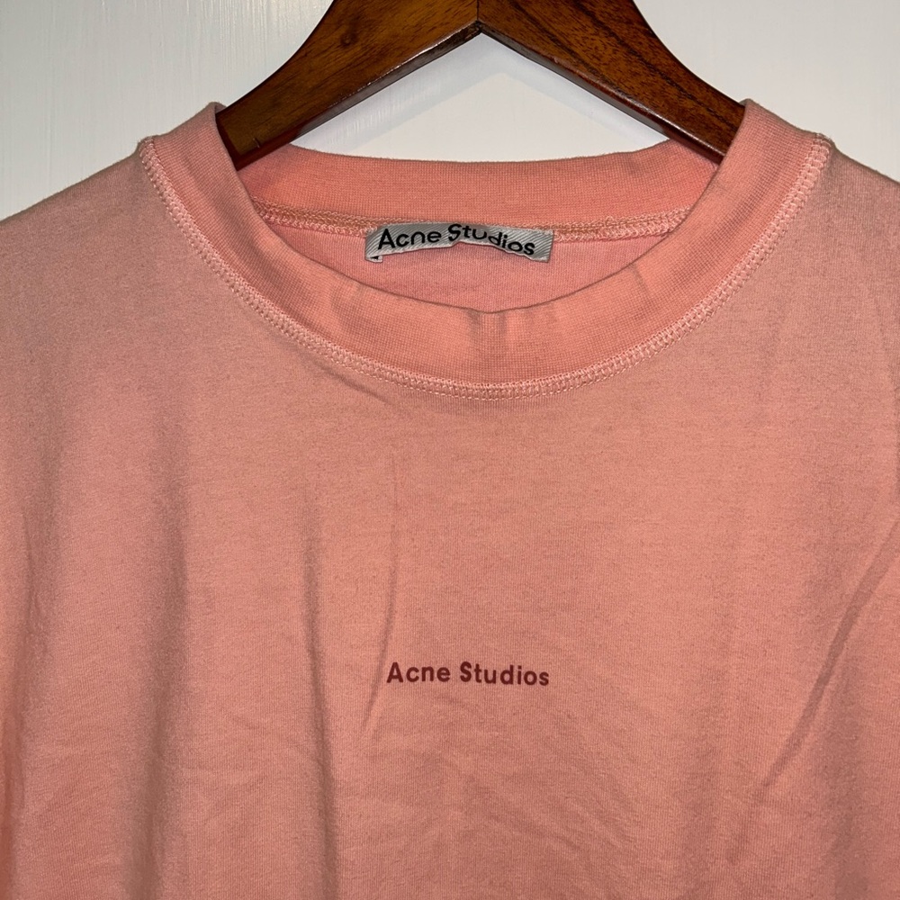 Acne Studios Oversized Tshirt Peach Medium
